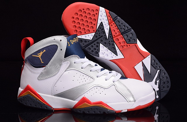 Air Jordan Retro 7 VII Grade AAA Olympic [Cheap Jordans Shoes 7 27]